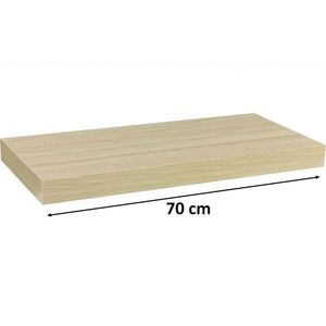 STILISTA VOLATO 31061 Nástěnná police - světlé dřevo 70 cm obraz