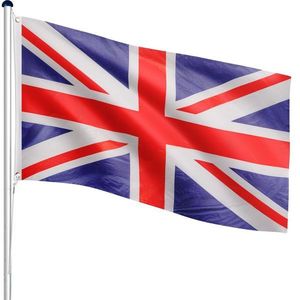 FLAGMASTER Vlajkový stožár vč. vlajky Velká Británie - 650 cm obraz