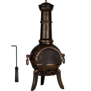 Stilista 90783 STILISTA Venkovní zahradní krb, 112 cm, bronzová obraz