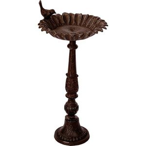 Stilista 91065 STILISTA Litinová ptačí koupel, 50 x 24 cm, antická hnědá obraz