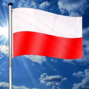 Tuin 60938 Vlajkový stožár vč. vlajky Polsko - 6, 50 m obraz