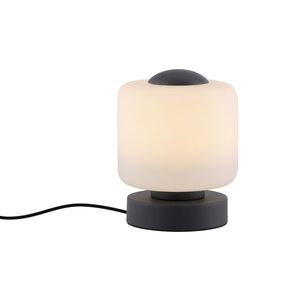 Stolní lampa tmavě šedá vč. LED 3-stupňová s dotykovým stmívačem - Mirko obraz