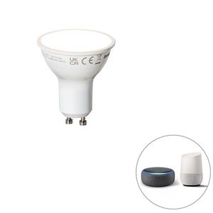 Chytrá LED žárovka GU10 bílá 7W 700lm 3000K obraz