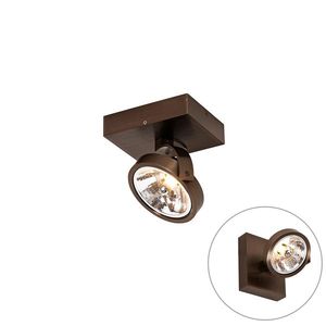 Designové bodové světlo tmavě bronzové otočné a naklápěcí - Go obraz