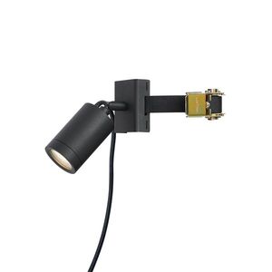 Venkovní bodové svítidlo černé pro strom GU10 50mm otočné a naklápěcí IP65 - Solo obraz