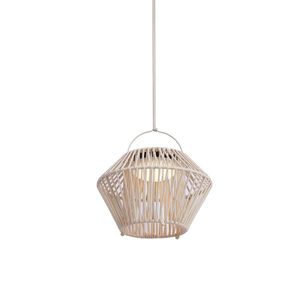 Bohemian stolní lampa béžová vč. LED 3-stupňové stmívatelné IP54 solární dobíjecí - Duco obraz