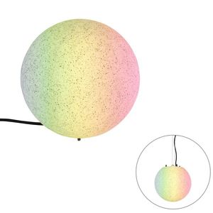 Chytré venkovní svítidlo šedé 25 cm IP65 včetně LED - Nura obraz