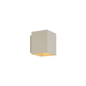 Moderní nástěnná lampa béžová G9 čtvercová - Sola obraz