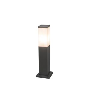 Chytré venkovní lampy ssloupem tmavě šedá 45 cm vč. Wifi P45 - Malios obraz