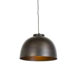 Průmyslové závěsné svítidlo hnědé 40 cm - Hoodi obraz