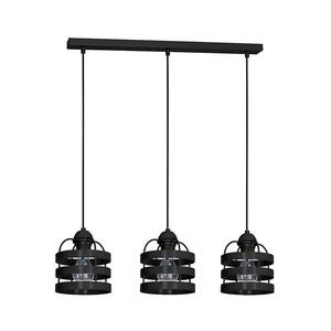 Lustr TUBE 3xE27/60W/230V černá obraz
