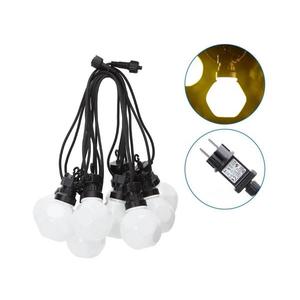 B.V. - LED Venkovní dekorační řetěz 10xLED/8m IP44 teplá bílá obraz