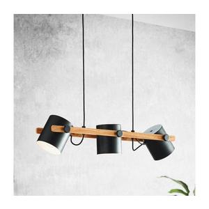 Eglo Eglo 43517 - Lustr na lanku HORNWOOD 3xE27/60W/230V obraz