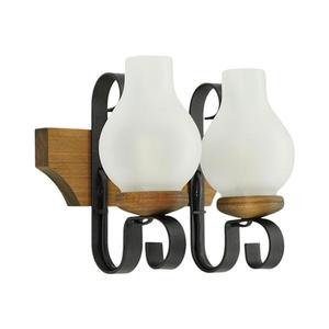 Exodus Lighting Srl Nástěnné svítidlo QUEEN 2xE14/40W/230V buk obraz