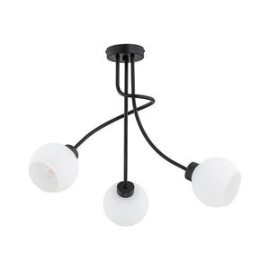 Přisazený lustr PLENA 3xE27/15W/230V černá obraz