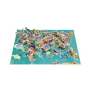 Janod Janod - Dětské vzdělávací puzzle 200 ks dinosauři obraz