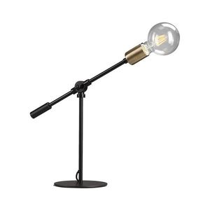 ONLI ONLI - Stolní lampa ASTE 1xE27/15W/230V 45 cm černá/zlatá obraz