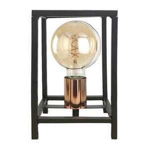 ONLI ONLI - Stolní lampa FLOKI 1xE27/15W/230V 20 cm černá/měděná obraz