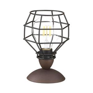 ONLI ONLI - Stolní lampa SPIDER 1xE27/15W/230V 23 cm černá/hnědá obraz