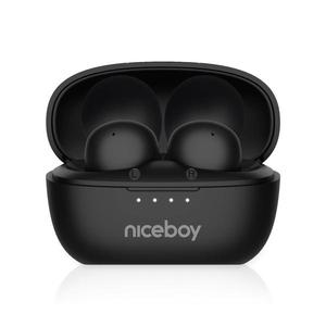 Niceboy Niceboy Podsie 4 POP - Bezdrátová sluchátka 400 mAh + 2x 40 mAh IPX4 černá obraz
