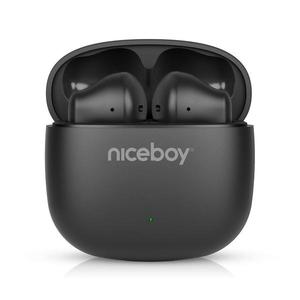 Niceboy Niceboy Beans 4 POP - Bezdrátová sluchátka 200 mAh + 2x 30 mAh IPX4 černá obraz