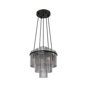 Globo Globo 15698H2 - Lustr na lanku GORLEY 5xE14/40W/230V černá obraz
