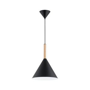 Lustr na lanku FUKS 1xE27/15W/230V černá/béžová obraz