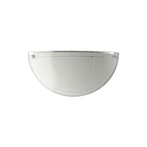Prezent Prezent 1421 NS - Náhradní sklo pro nástěnné svítidlo DISC E27 12, 5x25 cm bílá obraz