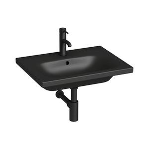 JIKA JIKA H8127137161041 - Závěsné umyvadlo MIO 60x45 cm keramika/matná černá obraz