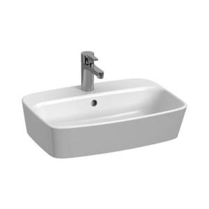 JIKA JIKA H8183827571041 - Umyvadlo na desku LYRA 55x40 cm keramika/matná bílá obraz