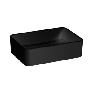 JIKA JIKA H8184237161121 - Umyvadlo na desku CUBITO 50x35 cm keramika/matná černá obraz