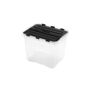UTC Úložný box DRAGON 24 l černá/čirá obraz
