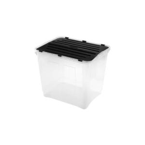 UTC Úložný box DRAGON 100 l černá/čirá obraz