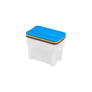 UTC SADA 4x Úložný box TEX BOX 4, 5 l obraz