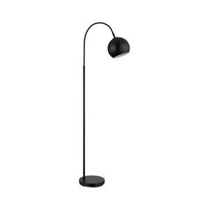 Globo Globo 24779B - Stojací lampa BENNO 1xE27/60W/230V černá obraz