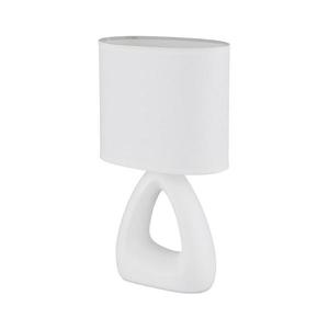 Globo Globo 21731W - Stolní lampa TRIANGLE 1xE14/40W/230V bílá obraz