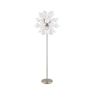 Globo Globo 15633SO - Stojací lampa UDO 6xE14/25W/230V bílá obraz