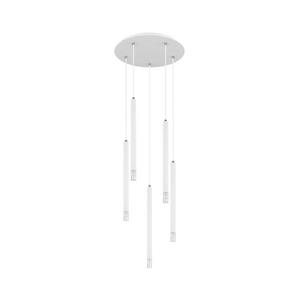 Globo Globo 15629W-5 - Lustr na lanku RYAN 5xG9/4W/230V pr. 34 cm obraz