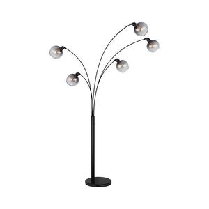 Globo Globo 58228NBS - Stojací lampa SEYMOUR 5xE27/40W/230V kouřová obraz