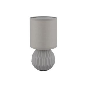 Globo Globo 21730G - Stolní lampa SYLAS 1xE14/40W/230V šedá obraz