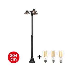 Brilagi Brilagi - LED Venkovní lampa VEERLE 3xE27/60W/230V IP44 obraz