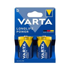 VARTA Varta 4920121422 - 2 ks Alkalické baterie LONGLIFE POWER LR20/D 1, 5V obraz
