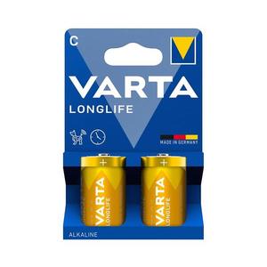 VARTA Varta 4114101422 - 2 ks Alkalické baterie LONGLIFE LR14/C 1, 5V obraz