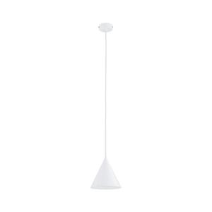 Lustr na lanku FABO 1xE27/15W/230V bílá obraz