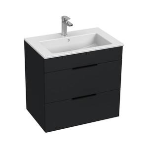 JIKA JIKA H4536021763521 - Koupelnová skříňka s umyvadlem CUBE 60, 7x65 cm černá obraz