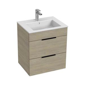 JIKA JIKA H4536121765141 - Koupelnová skříňka s umyvadlem CUBE 60, 7x55 cm jasan obraz