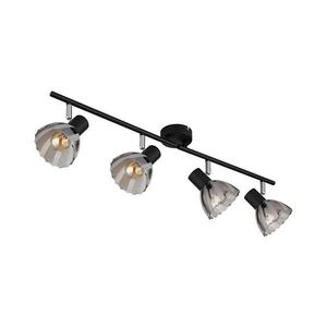 Globo Globo 54315S-4 - Bodové svítidlo ZACHERY 4xE14/40W/230V černá obraz