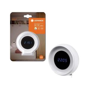 Ledvance Ledvance-LED Digitální hodiny s podsvícením NIGHTLUX LED/0, 3W/5V 3000/4000/6500K obraz