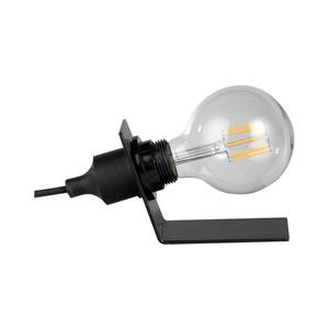 ONLI ONLI - Stolní lampa WIRE 1xE27/15W/230V 9 cm černá obraz