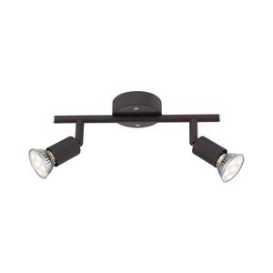 Globo GLOBO 57382-2L - LED Bodové svítidlo OLIWA 2xGU10/3W/230V černá obraz